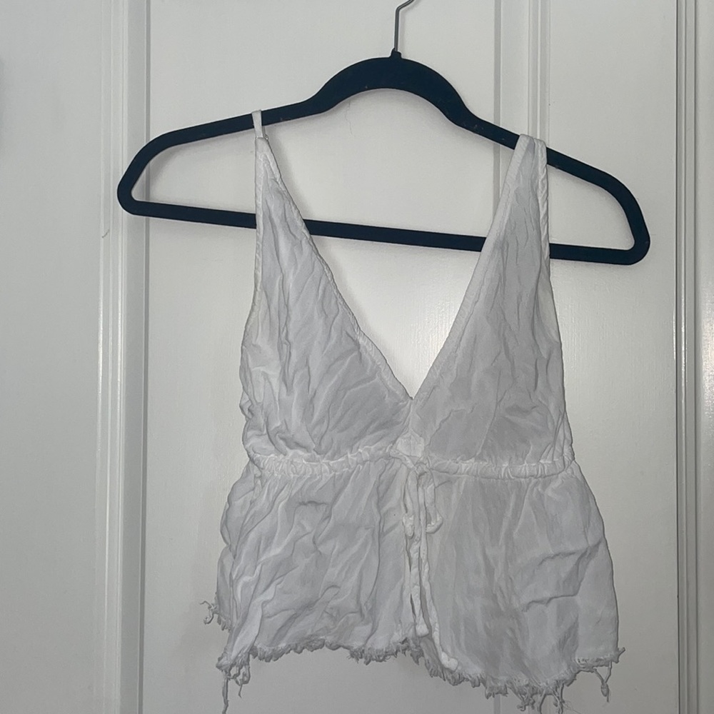 White Brandy Melville Tank